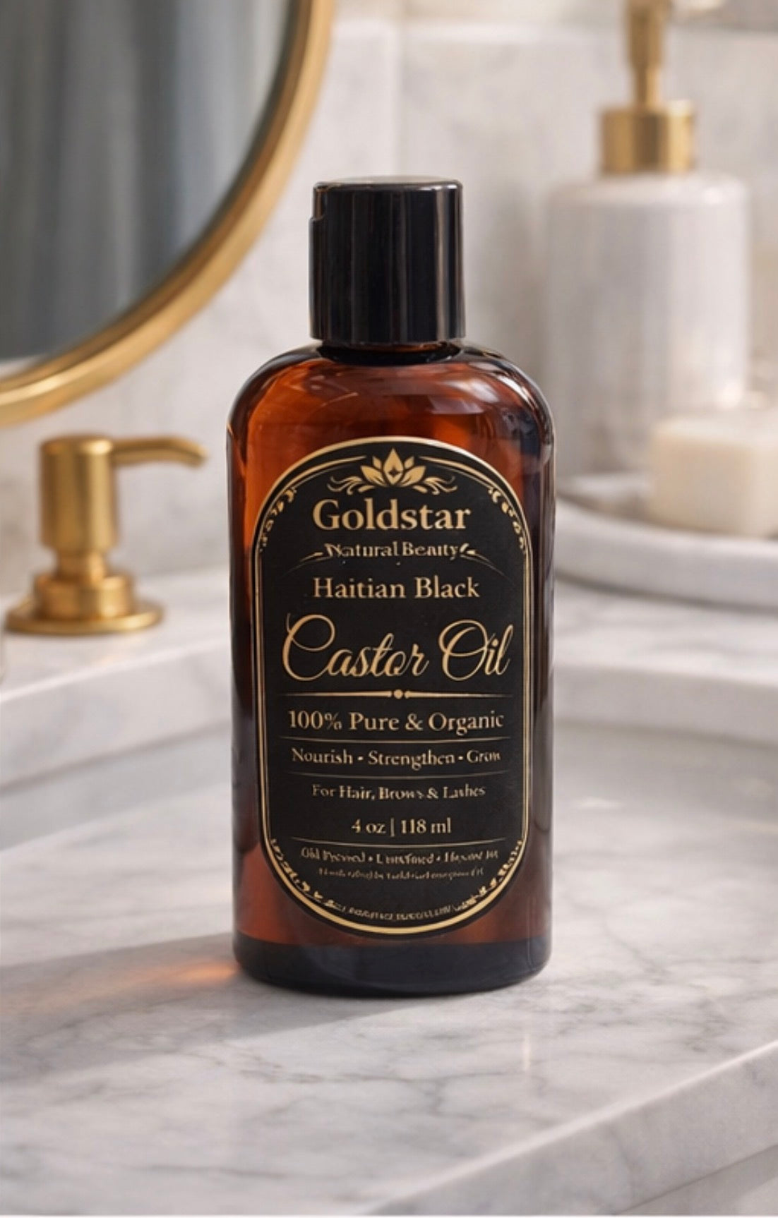 Castor oil (from Haïtian)