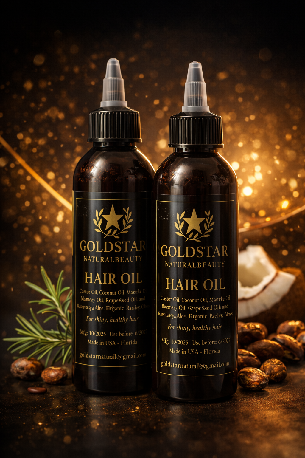 Herbal Growth & Strength Hair Oil