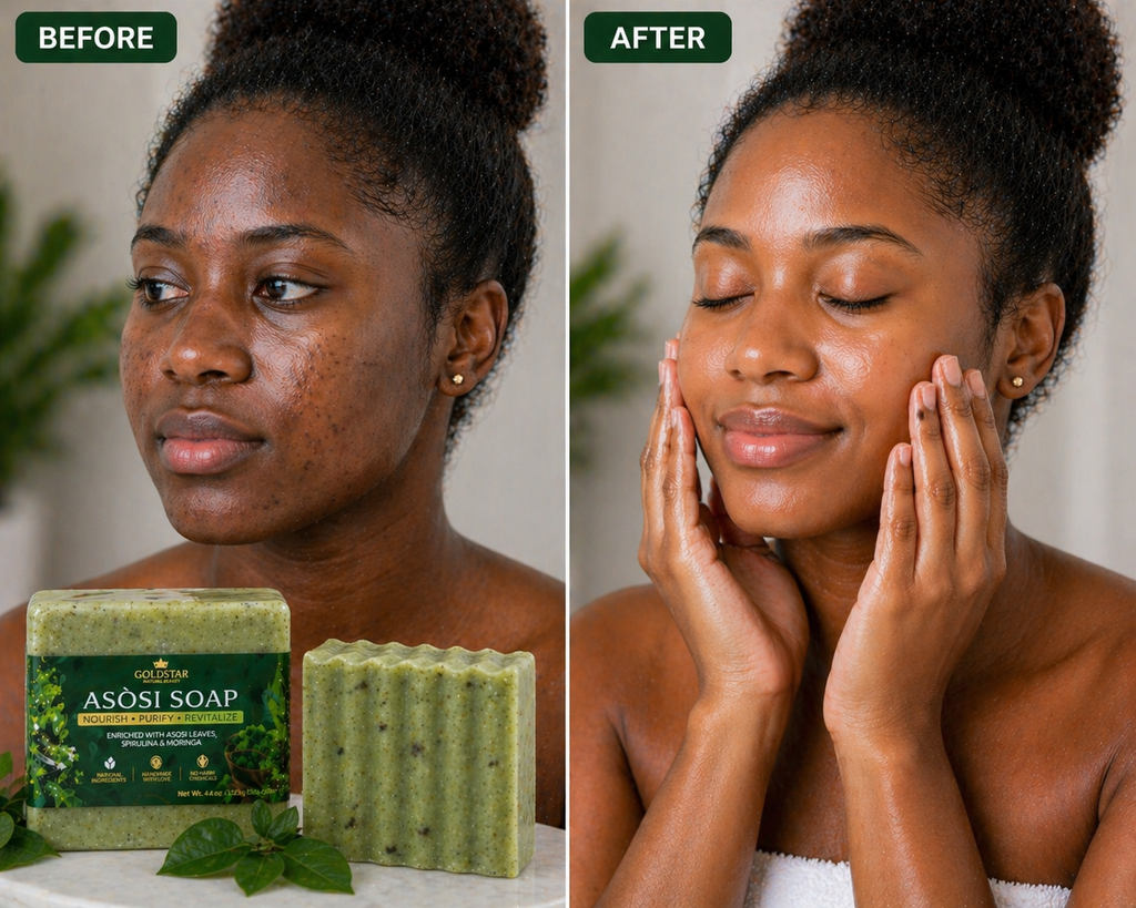 ASÒSI & MORINGA HERBAL SOAP 🌿✨