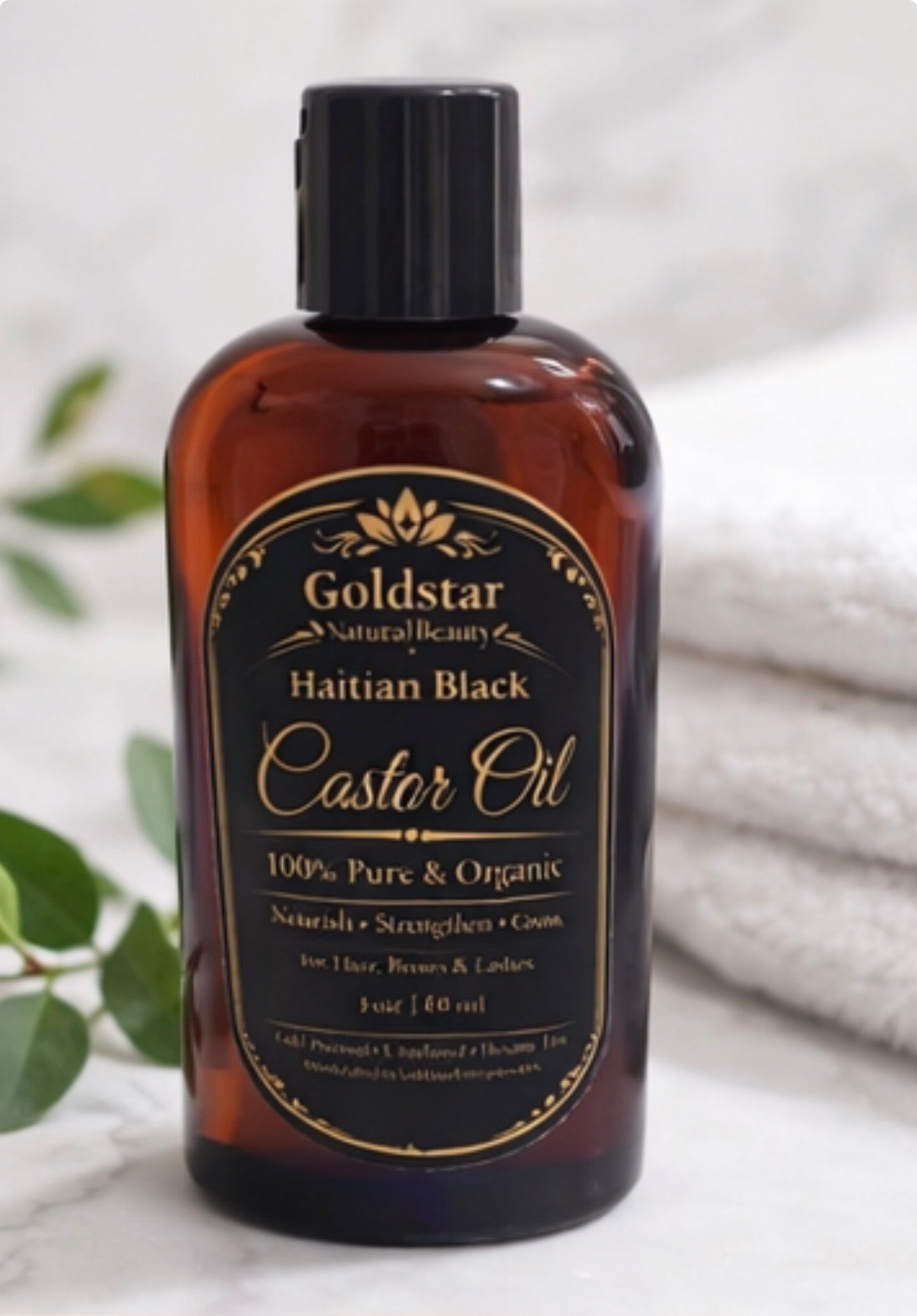 Castor oil (from Haïtian)
