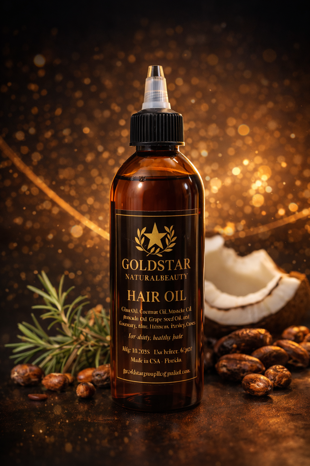 Herbal Growth & Strength Hair Oil
