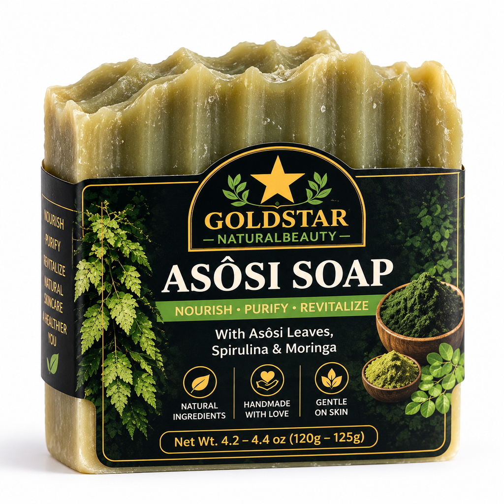 ASÒSI & MORINGA HERBAL SOAP 🌿✨