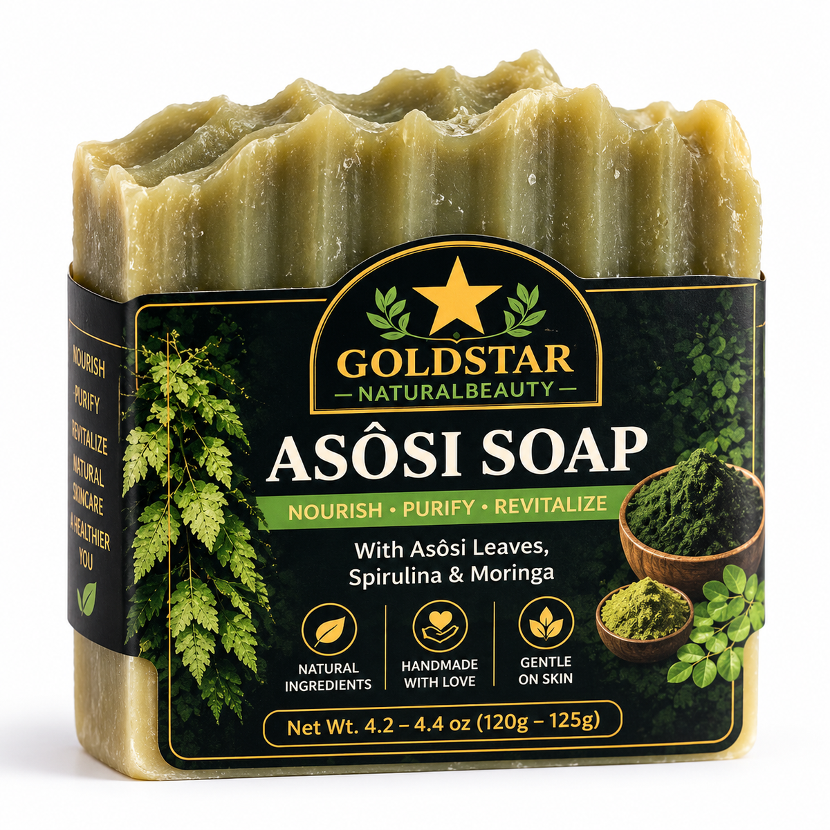 ASÒSI & MORINGA HERBAL SOAP 🌿✨